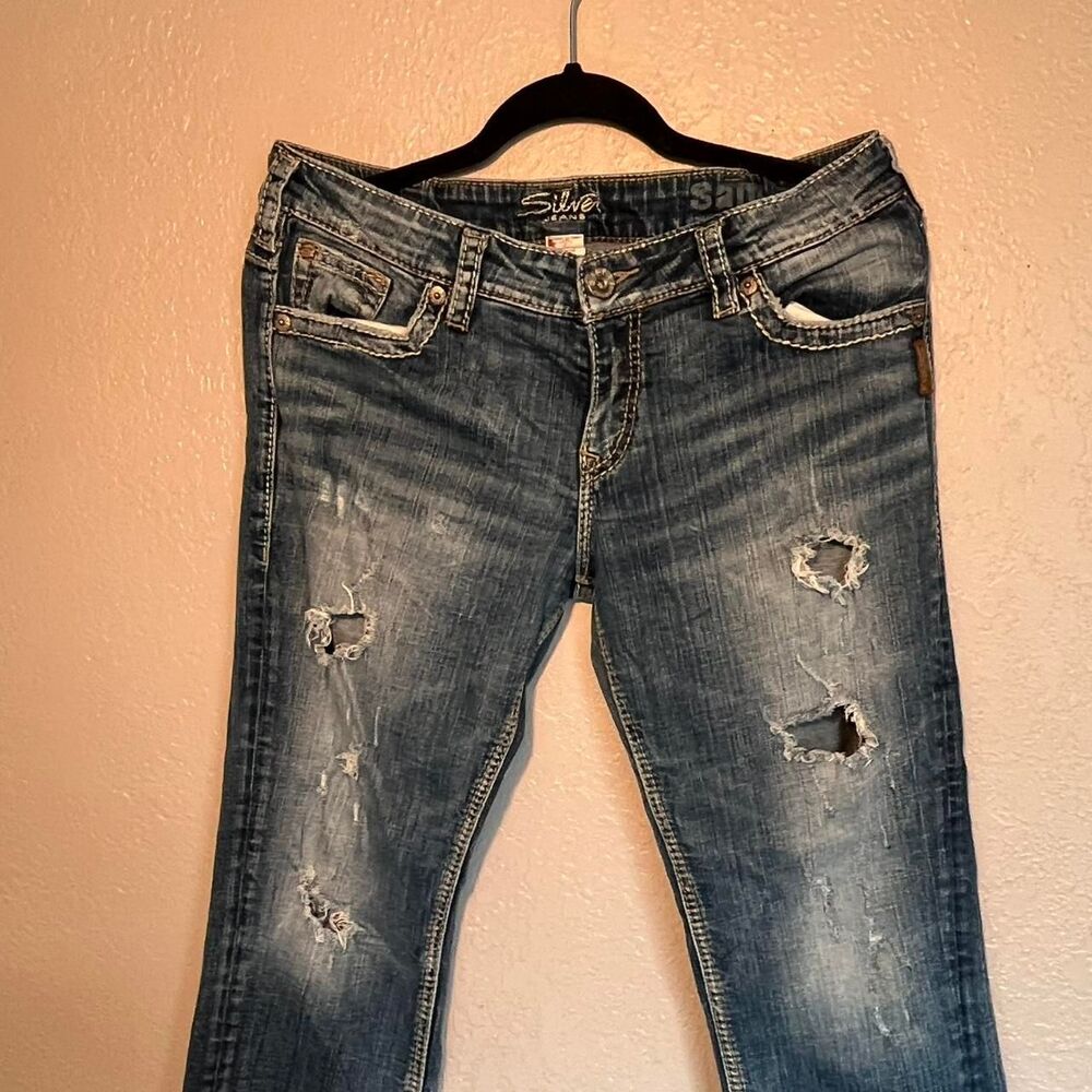 Silver-jeans-co Women's Blue and Navy Jeans